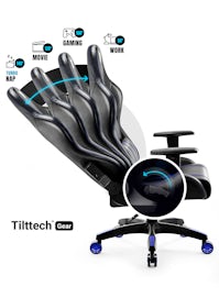 Gaming Chair Diablo X-One 2.0 Normal Size: black-blue