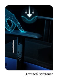 Gaming Stuhl Diablo X-Gamer 2.0 Normal Size: Blau