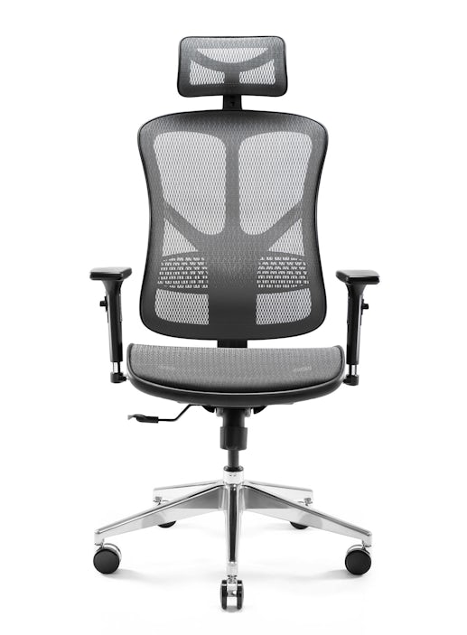 Ergonomická židle DIABLO V-BASIC: černo-šedá Diablochairs