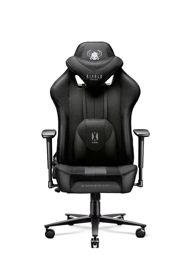 Diablo X-Player 2.0 szövet gamer szék gyerekeknek Kids Size: fekete Diablochairs