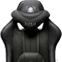  Chaise de gaming Diablo X-Player 2.0 en Tissu; Taille King; Noire-Noire; 