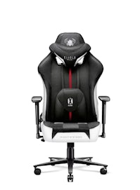 Gaming Chair Diablo X-Player 2.0 Textile Kids Size: white-black