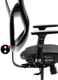Fotel ergonomiczny DIABLO V-BASIC: czarny