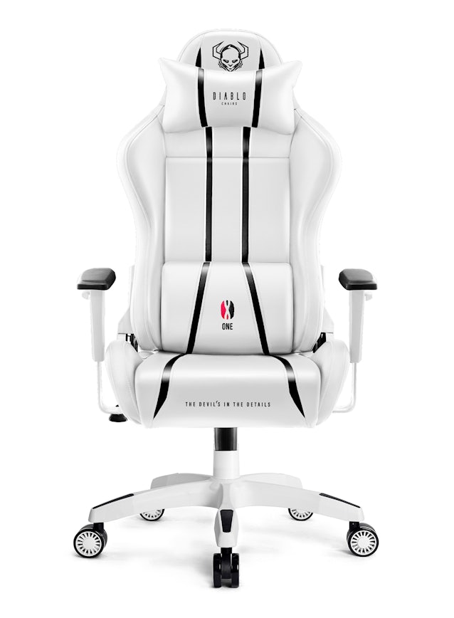 Gaming Chair Diablo X-One 2.0 King Size: white-black