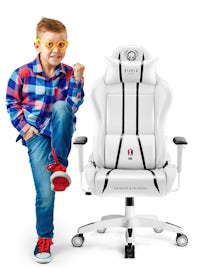 Dětská herní židle Diablo X-One 2.0 Kids Size: bílo-černá Diablochairs