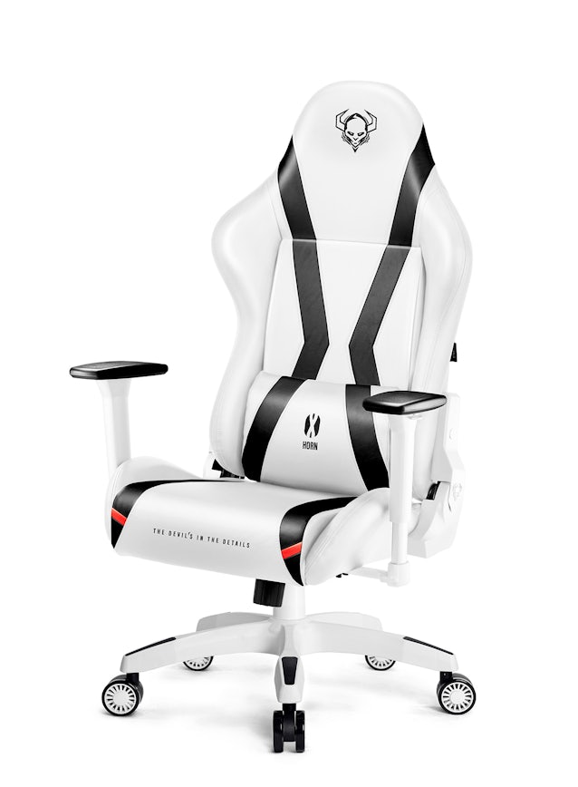 Herní židle Diablo X-Horn 2.0 Normal Size : Bílo-černá Diablochairs