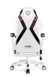 Ігрове Комп'ютерне Крісло Diablo X-Horn 2.0 Normal Size: Біло-Чорне 