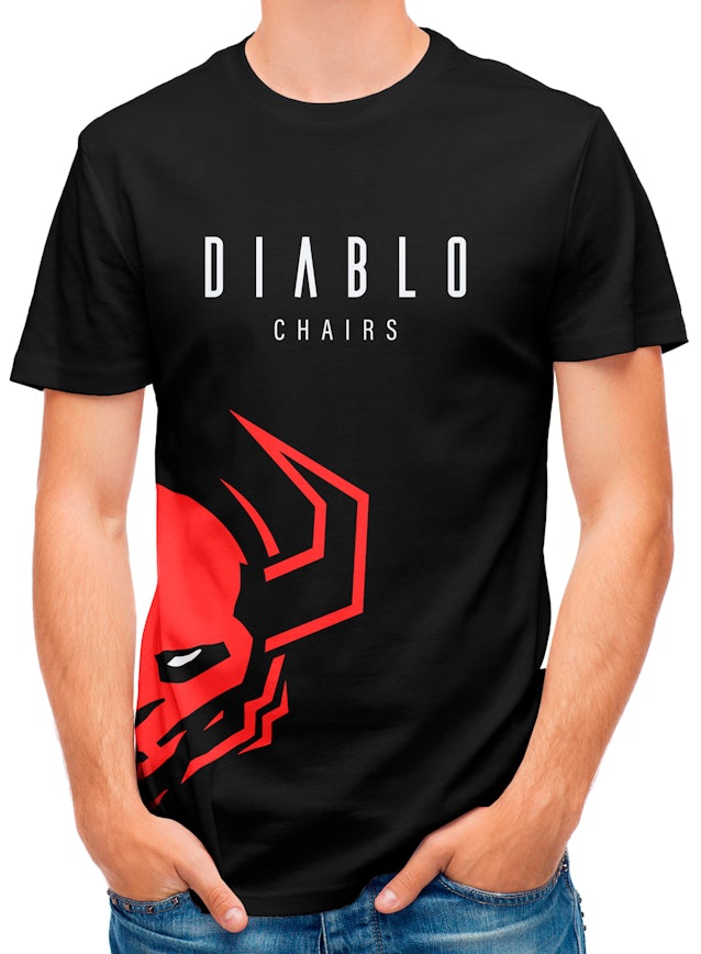 T-Shirt Diablo Chairs: Schwarz