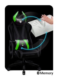 Gaming Chair Diablo X-Horn 2.0 Normal Size: black-green