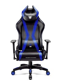 Chaise de gaming Diablo X-Horn 2.0 Taille Normale: Noire-Bleue