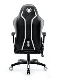 Ігрове комп'ютерне крісло Diablo X-One 2.0 King Size: чорно-біле