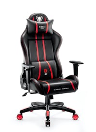 Chaise de gaming Diablo X-One 2.0 Taille Normale: Noire-Rouge