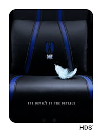 Diablo X-One 2.0 gamer szék Normal Size: Fekete-kék Diablochairs