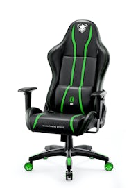 Ігрове комп'ютерне крісло Diablo X-One 2.0 Normal Size: чорно-зелене
