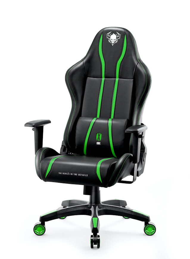 Diablo X-One 2.0 gamer szék Normal Size: Fekete-zöld Diablochairs