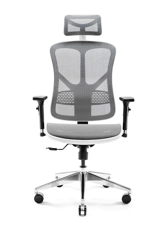 DIABLO V-BASIC ergonomikus irodai szék: Fehér-szürke Diablochairs