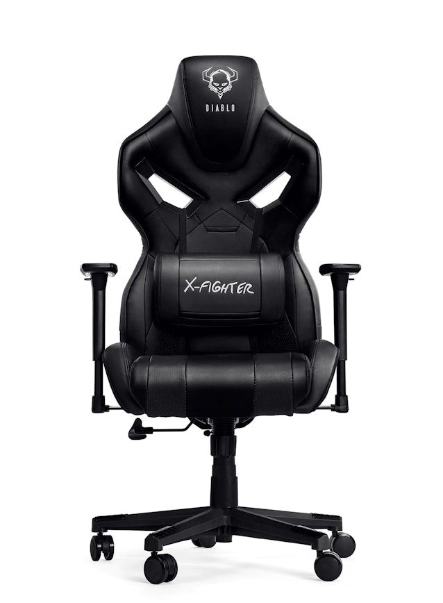Gaming Chair Diablo X-Fighter Normal Size: black-black