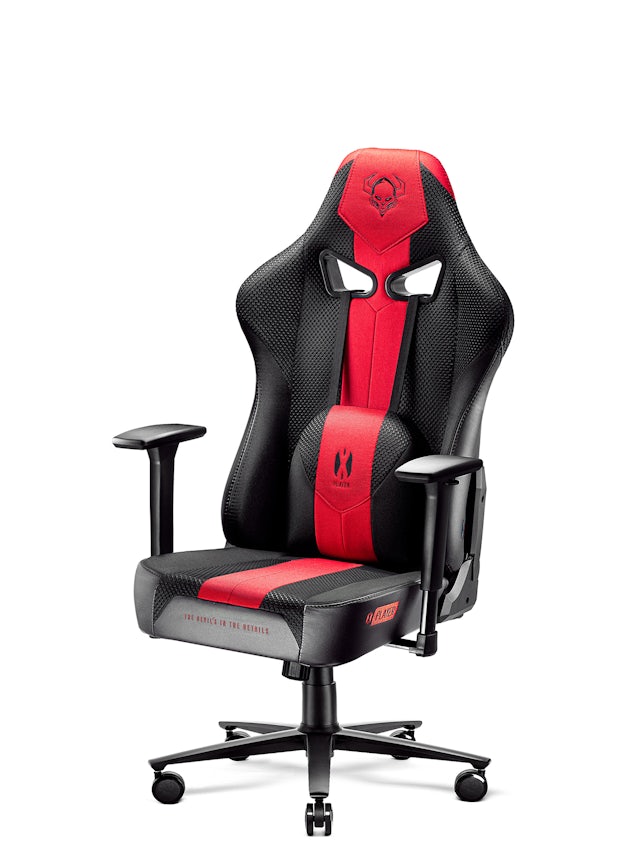 Gaming Chair Diablo X-Player 2.0 Textile Kids Size: crimson-anthracite