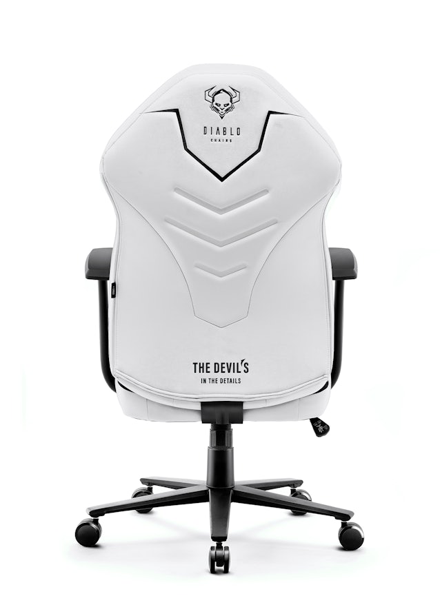 Ігрове комп'ютерне крісло Diablo X-Gamer 2.0 Normal Size: Snow white