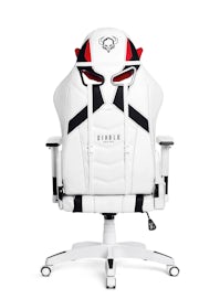 Ігрове комп'ютерне крісло Diablo X-Ray Normal Size; біло-чорне