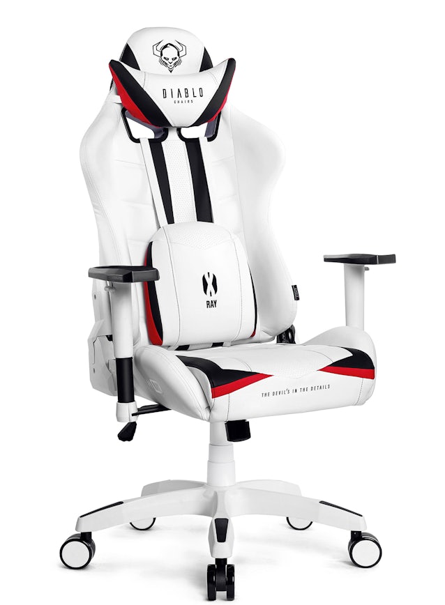 Gaming Chair Diablo X-Ray King Size: black-white