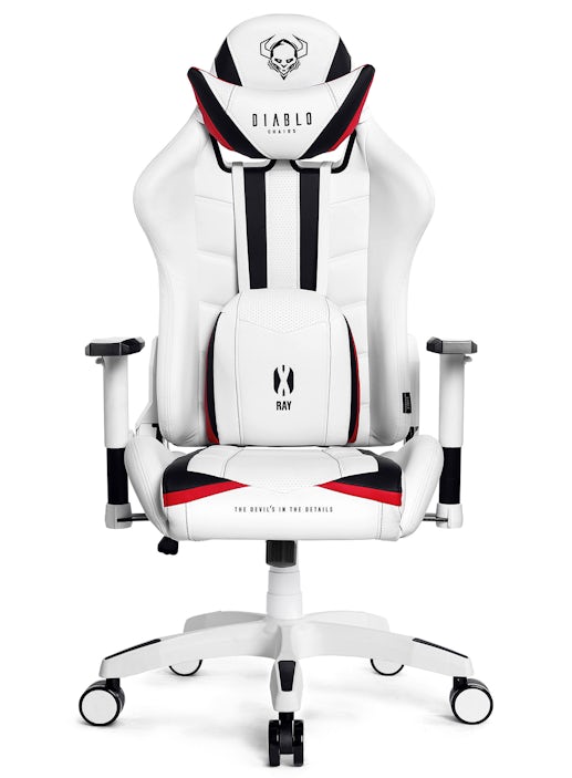 Gaming Chair Diablo X-Ray King Size: black-white