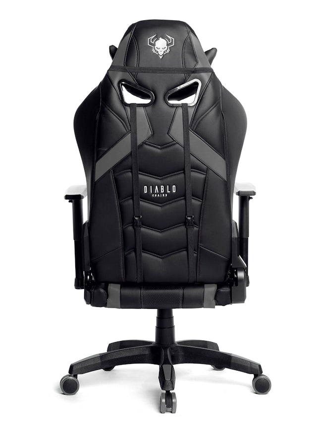 Ігрове комп'ютерне крісло Diablo X-Ray King Size: чорно-сіре