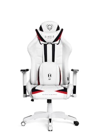 Дитяче комп'ютерне крісло Diablo X-Ray Kids Size; біло-чорне 
