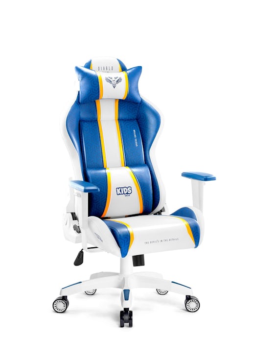 Дитяче комп'ютерне крісло Diablo X-One 2.0 Kids Size; Aqua Blue 