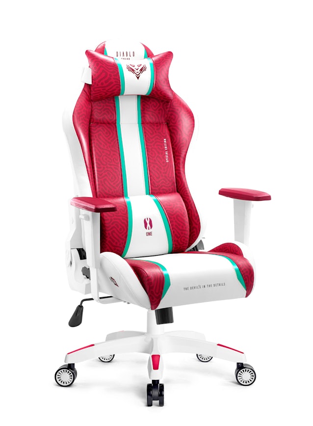 Chaise de gaming Diablo X-One 2.0 Taille Normale: Candy Rose 
