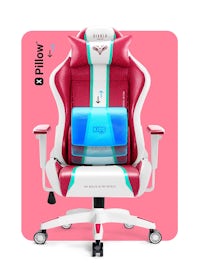 Diablo X-One 2.0 gyerek forgatható gamer szék Kids size candy rose / rózsaszín