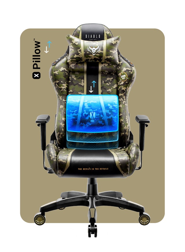 Ігрове комп'ютерне крісло Diablo X-One 2.0 King Size: Legion