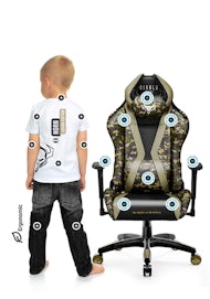 Fotel do biurka dla dziecka Diablo X-Horn 2.0 Legion S / Raty 0%