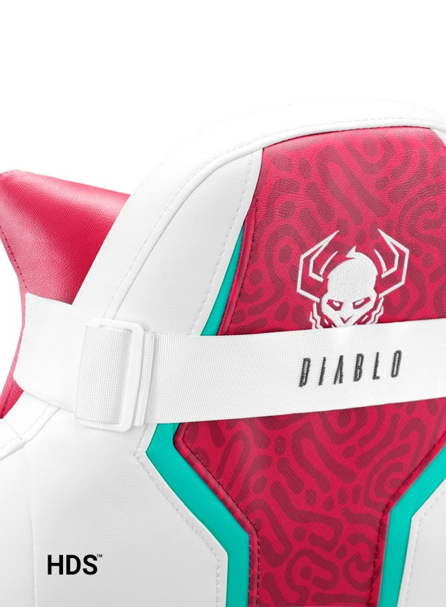 Diablo X-One 2.0 gamer szék King Size: Candy Rose / Rózsaszín Diablochairs
