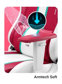 Chaise de gaming Diablo X-One 2.0 Taille King: Candy Rose 