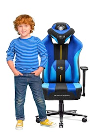 Krzesło do biurka dla dziecka Diablo X-Player 2.0 Frost Black Kids Size