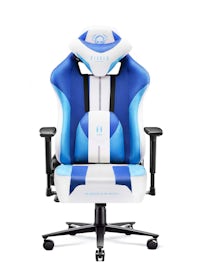 Fotel gamingowy Diablo X-Player 2.0 materiałowy Normal Size: Frost White