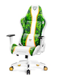 Chaise de gaming Diablo X-One 2.0 Craft; Taille King; Blanche-Verte