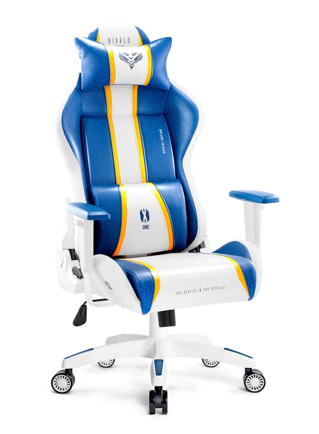 Chaise de gaming Diablo X-One 2.0 Taille King: Aqua Blue