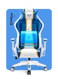 Ігрове комп'ютерне крісло Diablo X-One 2.0 King Size: Aqua Blue