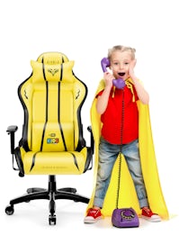 Scaun pentru copii Diablo X-One 2.0 Kids Size: Electric Yellow / galben Diablochairs