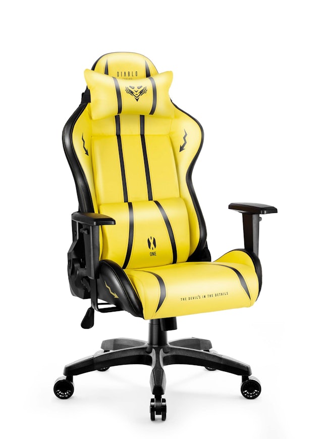 Diablo X-One gamer szék Normal Size: Electric Yellow / sárga Diablochairs
