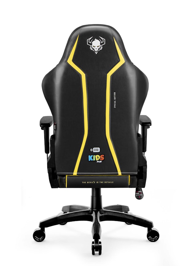 Дияче комп'ютерне крісло Diablo X-One 2.0 Kids Size: Electric Yellow