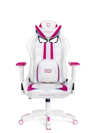 Diablo X-Ray forgatható gamer szék gyerekeknek Kids Size: Fehér-rózsaszín  Diablochairs