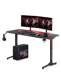 Herní SET Diablo X-Gamer 2.0 černo-červená Normal Size + Stôl X-Mate 1400