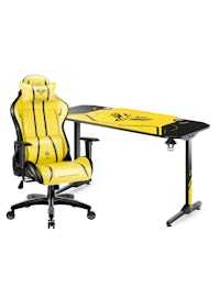 Gamingová podložka Diablo Chairs Electric Yellow