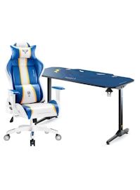 Podkładka gamingowa Diablo Chairs Aqua Blue