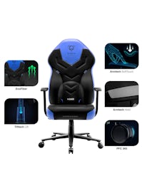 Ігрове комп'ютерне крісло Diablo X-Gamer 2.0 Normal Size: Cool water