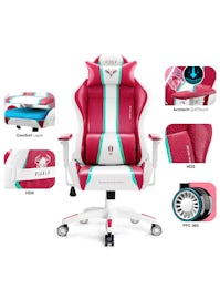 Chaise de gaming Diablo X-One 2.0 Taille King: Candy Rose 