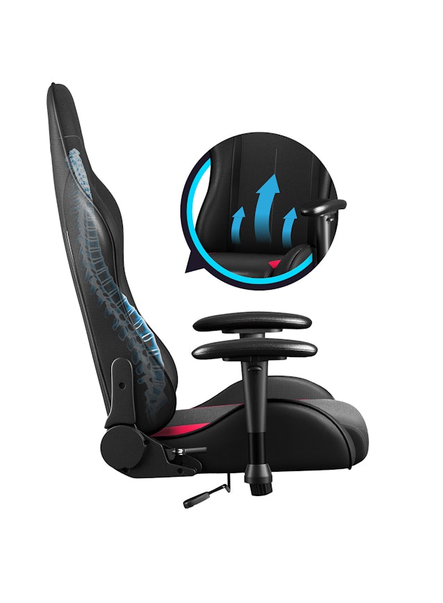DIABLO X-ST4RTER Gaming Chair  Black-Red: Normal Size